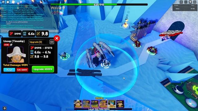 New Meta ? Usoap / Usopp Showcase Anime Adventure - Roblox смотреть онлайн