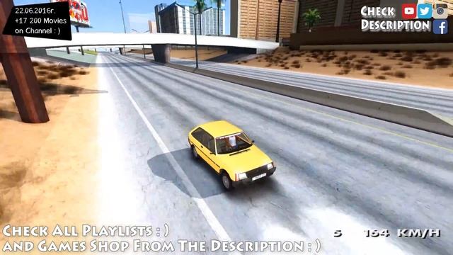 Zastava 1103 Tavriya - GTA San Andreas 1440p / 2,7K _REVIEW смотреть онлайн