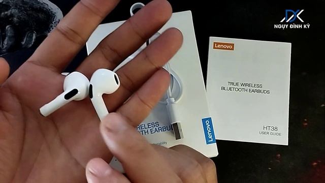 Tai nghe Bluetooth Lenovo HT38 rẻ đáng mua | Ngụy Đình Kỳ смотреть онлайн