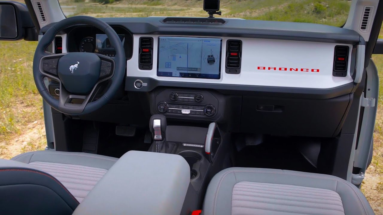 2021 Ford Bronco Sport - Детали ИНТЕРЬЕРА. смотреть онлайн