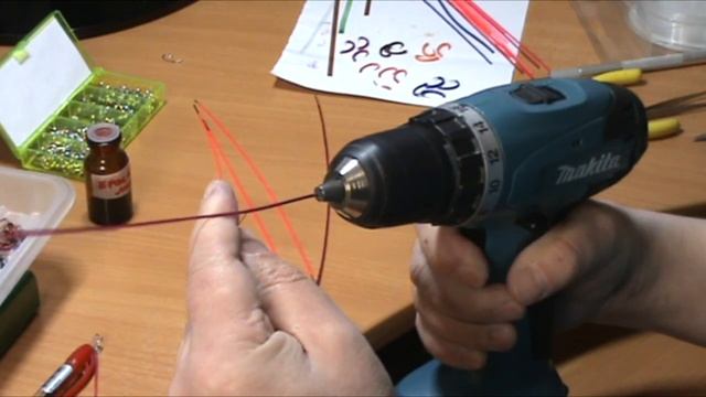 Сегментация кембрика с помощью шуруповёрта