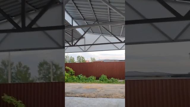 Закончили объект💪 #вау #интересно #лофтстиль #топ #работа #рек #подпишись #video #сварка #навес смотреть онлайн