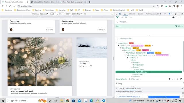 Nuxt 3 Tailwind Tutorial - Add More Props to Components - Part 6 смотреть онлайн