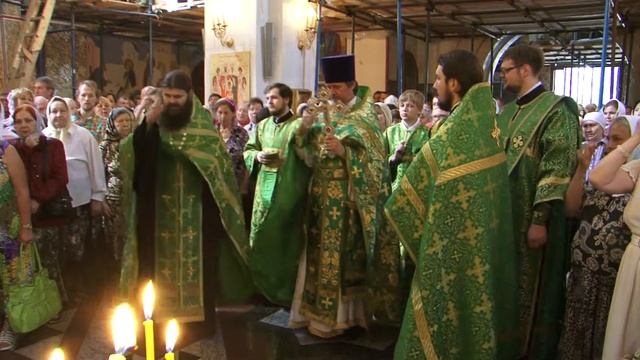 Престольный праздник в Сергиевском храмовом комплексе. смотреть онлайн