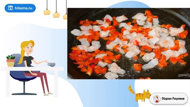 Омлет с беконом и овощами. Рецепты быстрого приготовления смотреть онлайн