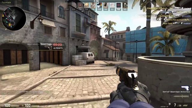 CS:GO - Stattrak Desert Eagle Bronze Deco Gameplay/Showcase (FHD 60FPS) смотреть онлайн