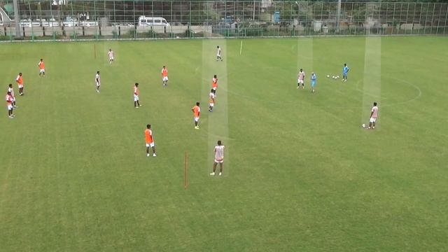 Training possession game with coaching points смотреть онлайн