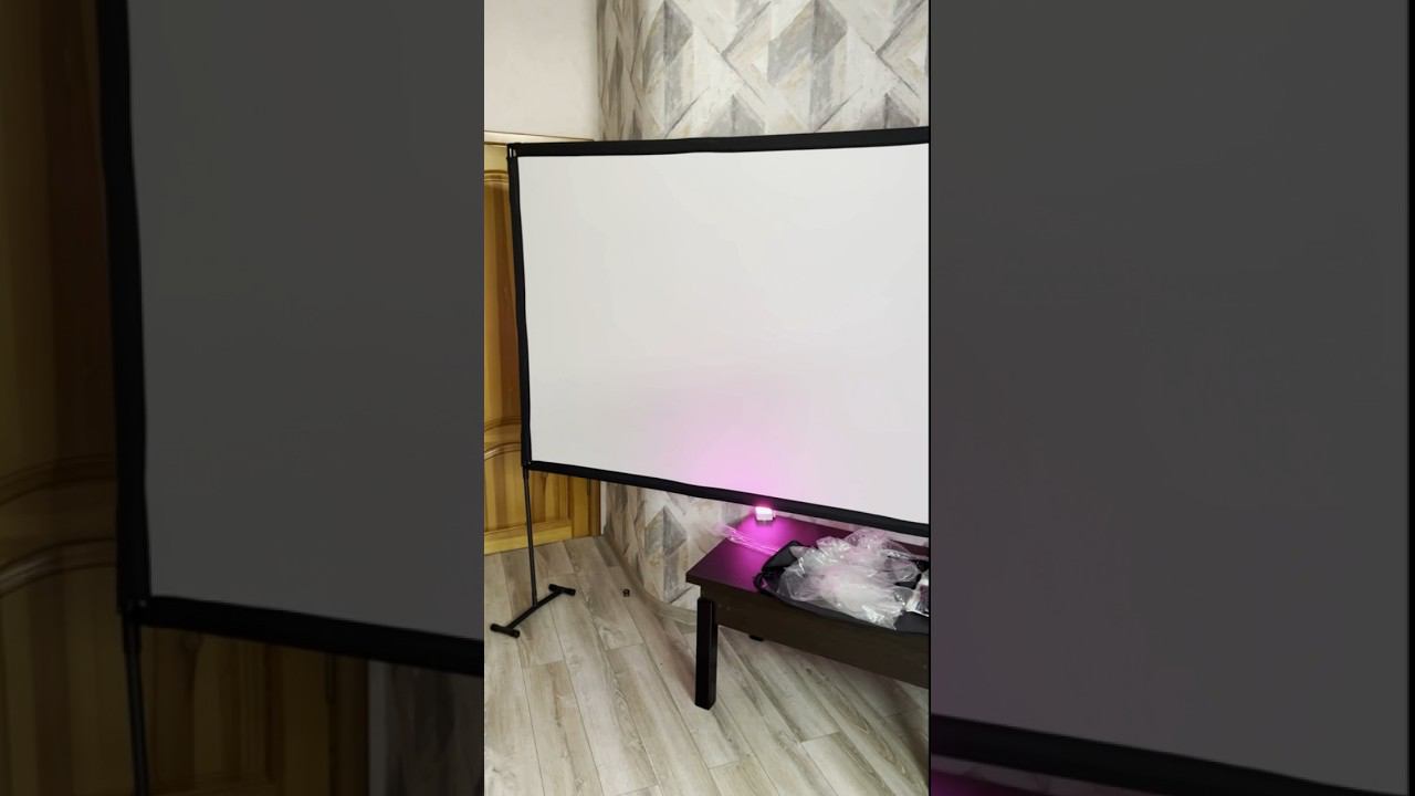 Экран для проектора с AliExpress! #pro100tehnika #обзор #про100техника #новинка #aliexpress #shorts смотреть онлайн