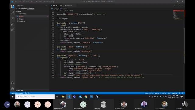 Python & Flask : Flask ile Blog Uygulaması Geliştirmek (2.5 Saat) смотреть онлайн