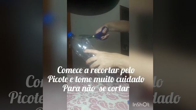 Como fazer jardineira com garrafa pet смотреть онлайн