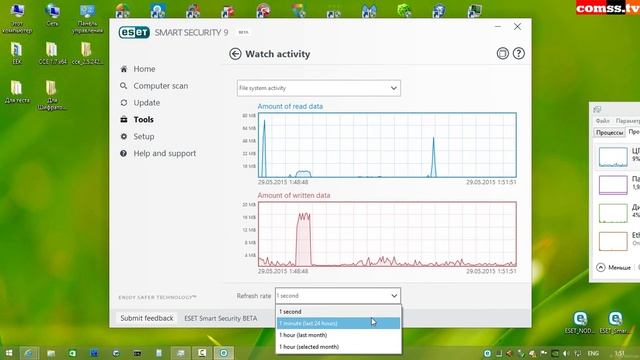 Обзор ESET NOD32 Smart Security 9.0.111.0 Beta & Antivirus. смотреть онлайн