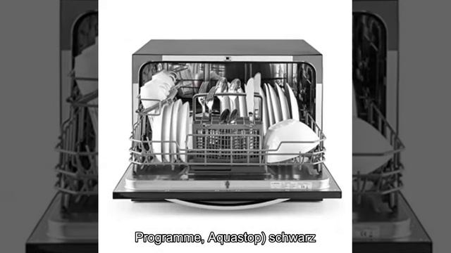 Klarstein Amazonia 6 Luminance Spülmaschine Tischgeschirrspüler (Glas-Front, freistehend смотреть онлайн