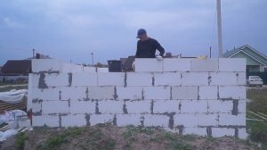 Гараж из газобетона своими руками за 150000, ПОЛНОЕ ВИДЕО