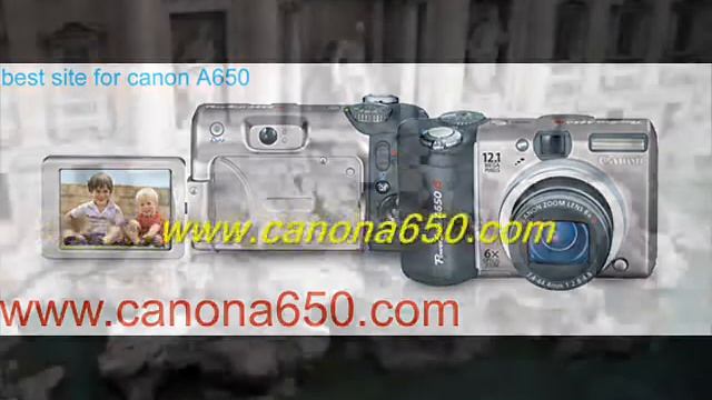 Canon A650 смотреть онлайн