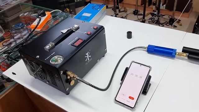 TUXING 12V/220V COMPRESSOR AUTO-STOP - TXET061-2, Fill your PCP and Paintball without any worries смотреть онлайн