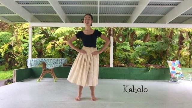 Hula Dance 101 -Aloha Oe STEP【ハワイ島からフラダンス基本講座「アロハ・オエ」ステップ編】 смотреть онлайн