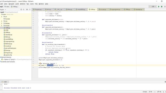 Python #14: static and intro tkinter смотреть онлайн