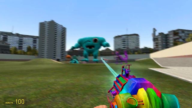 NEW PINK CRUCIFIX vs ALL GARTEN OF BANBAN 1-4 in Garry's Mod!? смотреть онлайн