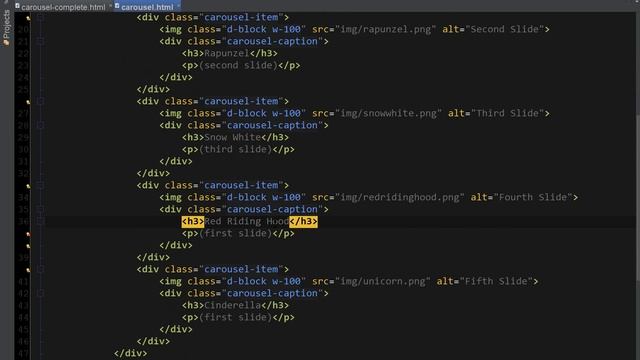 Bootstrap 4 Carousel смотреть онлайн