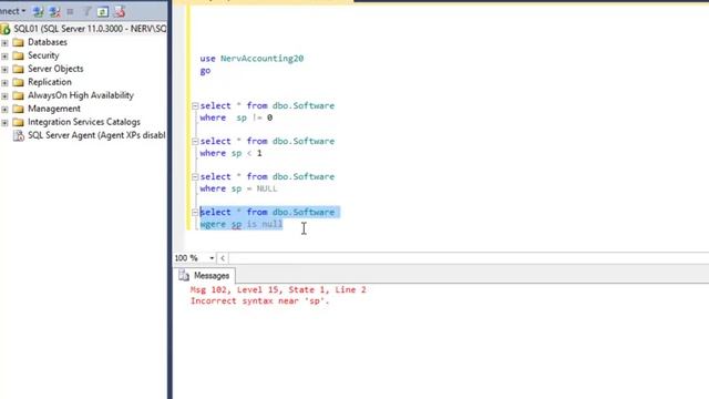 Значение NULL. Microsoft SQL Server 2012 Урок 8 смотреть онлайн