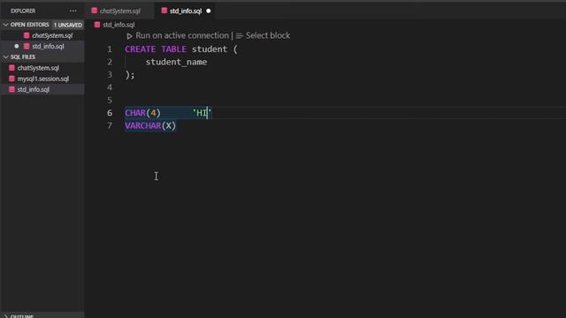 آموزش SQL : ایجاد جدول در MySQL | create table with text data type in MySQL смотреть онлайн