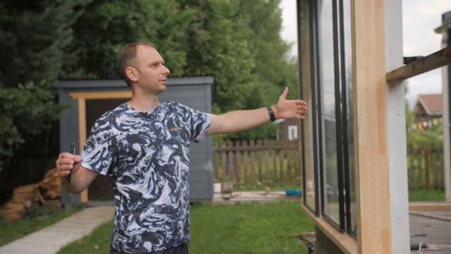 [часть 3] Остекление веранды на даче с нуля — проект для актера кино от компании Перегородка-1 смотреть онлайн