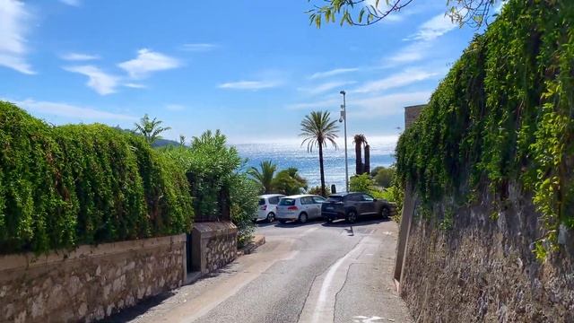 Villefranche-sur-mer walk, France in Oct 2021 | Yacht Broker explores French Riviera смотреть онлайн