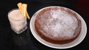 Шоколадный террин. Банановый смузи