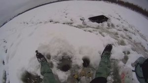 Зимняя рыбалка Никольское озеро Вологодская область