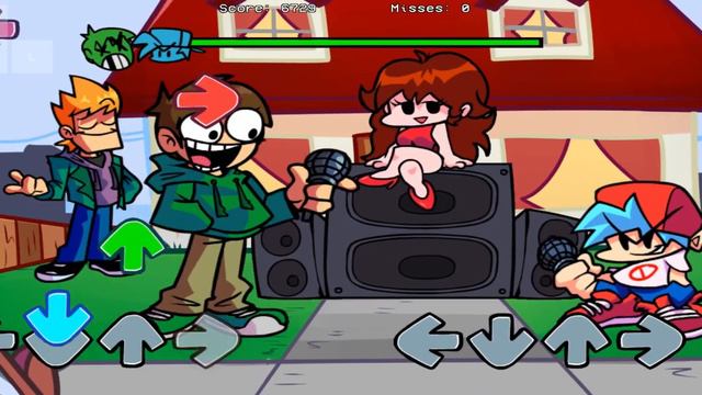 Friday Night Funkin' Online VS Edd, Tord & Uberkids (FNF Mod/Hard/Unfair) (Pico's School/Eddsworld) смотреть онлайн