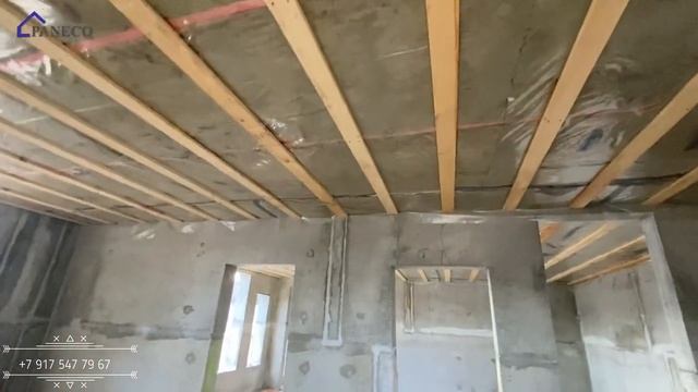 Полистиролбетон Paneco. Фермы для дома из полистиролбетона. смотреть онлайн