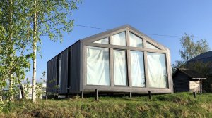 Сборка домокомплекта жилого дома одним человеком