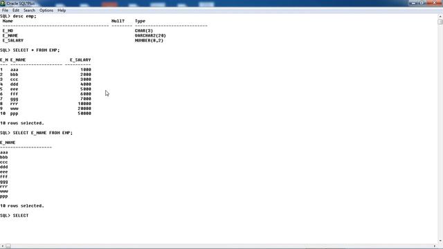 How To Use Select Command In Oracle || Select Statement In Sql With Example смотреть онлайн