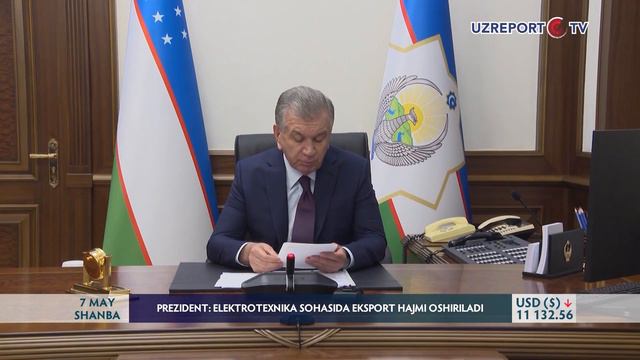 Prezident: Elektrotexnika sohasida eksport hajmi oshiriladi смотреть онлайн
