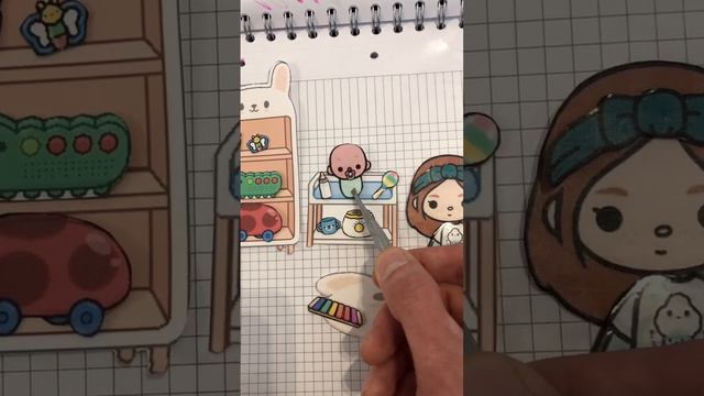 Paper diy toca boca baby paper смотреть онлайн