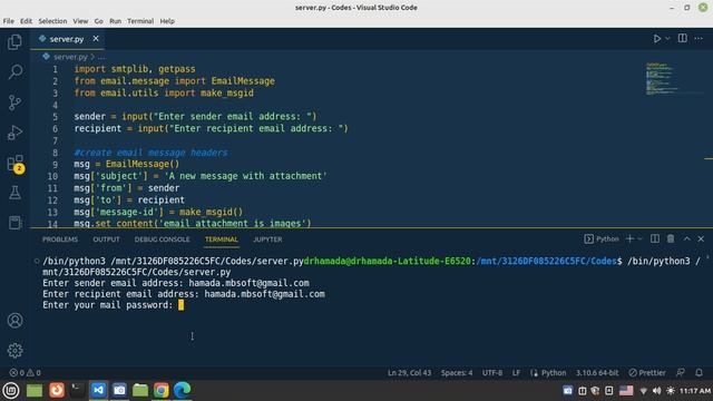 Network Programming - Lecture 9 - Handling E mails - ESU смотреть онлайн