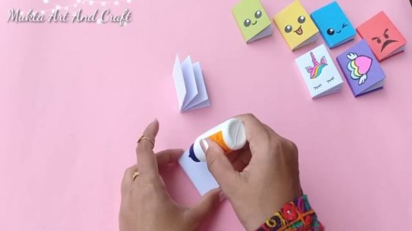 DIY Mini Notebooks One Sheet of Paper - DIY BACK TO SCHOOL