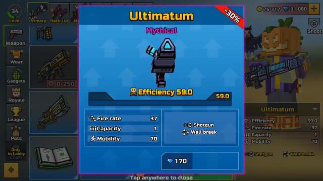 Fallow to get the lutanamuin with gems pixel gun 3d 15.4.1 смотреть онлайн