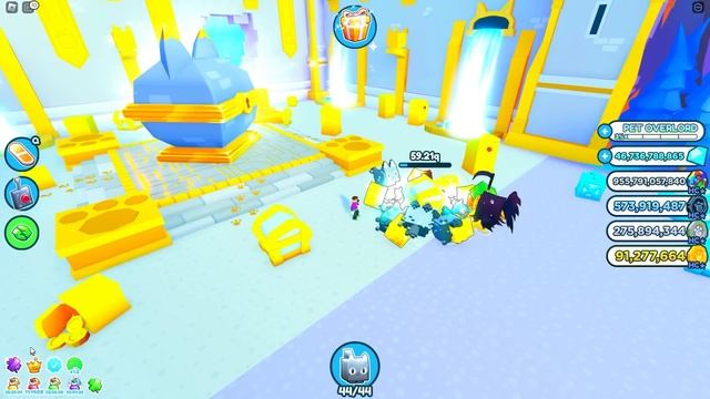 ЧИТЕРСКОЕ SHINY ОБНОВЛЕНИЕ PET SIMULATOR X В РОБЛОКС! ROBLOX смотреть онлайн