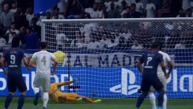 FIFA 2020 PS4 Gameplay Real Madrid Vs PSG