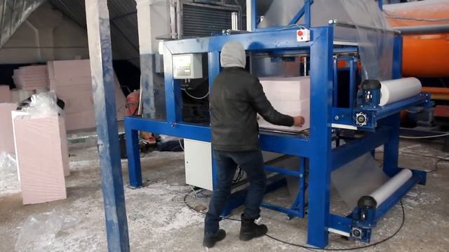 EPS Packaging Machine. Станок упаковки пенополистирола.