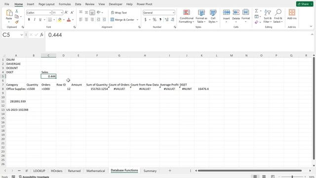 Advance Excel Day 8 - Mathematical and Database Functions and Pivot смотреть онлайн
