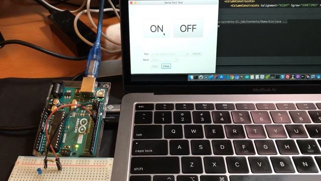 Java Program Communicating With Arduino (Mac) смотреть онлайн