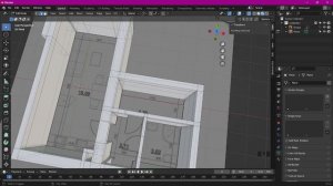 Делаем квартиру в Blender Работа с чертежём Урок 1