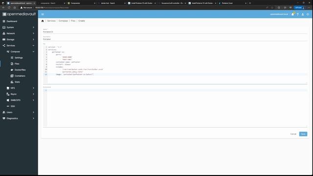 Open Media Vault 6 (2023), omv-extras, Docker and Portainer Part 2 смотреть онлайн
