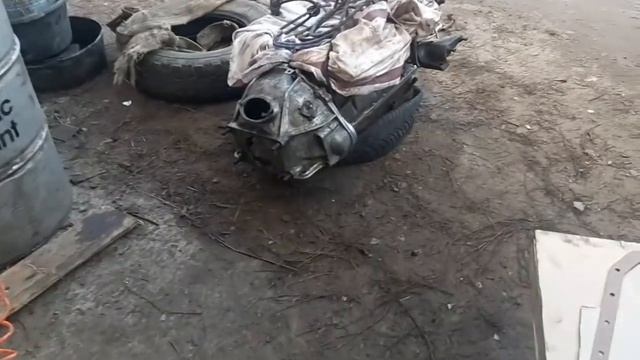 Ставим двигатель газ 66 змз 513 без спецсредств. Коментарии о сборке. смотреть онлайн