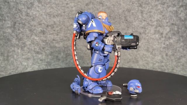 Joytoy Warhammer 40K, Ultramarines Hellblasters, 1/18 scale action figure смотреть онлайн