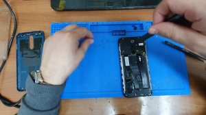 Разбор_Xiaomi_redmi_9_и_снятие_нижней_платы