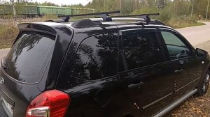 Багажник на крыше автомобиля!Почему универсал, а не седан?Лада Калина,Гранта,правильный багажник!